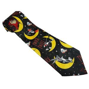 Funny Halloween Tie Looney Tunes Necktie